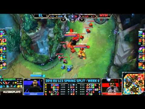 EU LCS Woche 6 Tag 1 - Elements vs MYM