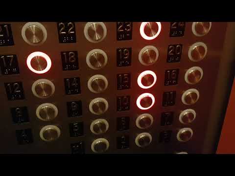 1981 Schindler Elevator @ Hyatt Regency in Minneapolis