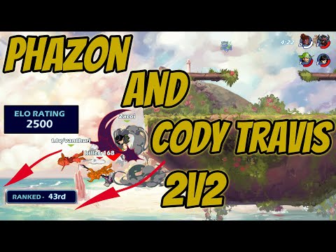 Running the Cody Travis and Phazon Comp Brawlhalla Pro Ranked
