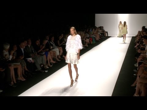 J. Mendel - NYFW Spring 2014 - Interviews & Runway - Videofashion