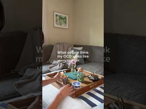 What people think my OCD looks like vs. what it actually looks like