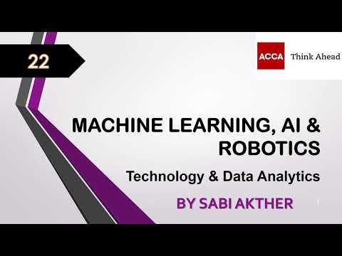 ACCA I Strategic Business Leader (SBL) I Artificial Intelligence & Machine Learning - SBL Lecture 22