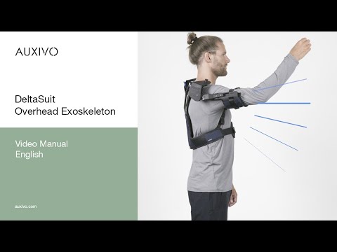 Auxivo DeltaSuit Shoulder Exoskeleton Video Manual English