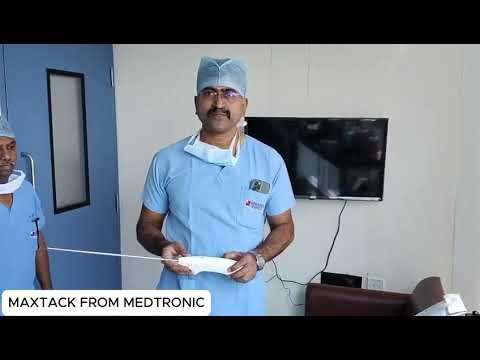 Launch of Covidien MaxTack Powered Fixation Device