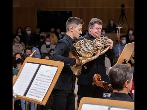 Radek Baborak and Victor Teodosiev - G.Ph. Telemann - Concerto for 2 horns in E-flat major