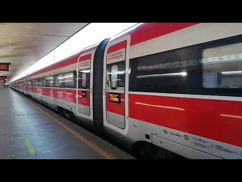 FRECCIAROSSA 1000 IN PARTENZA DA FIRENZE SANTA MARIA NOVELLA PER VENEZIA SANTA LUCIA