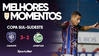 CIANORTE FAZ 3 NO 1º TEMPO E SEGURA REAÇÃO DO JUVENTUDE!  - Cianorte 3 x 2 Juventude