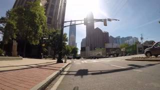 Pedaling through Midtown Atlanta II, May 2014