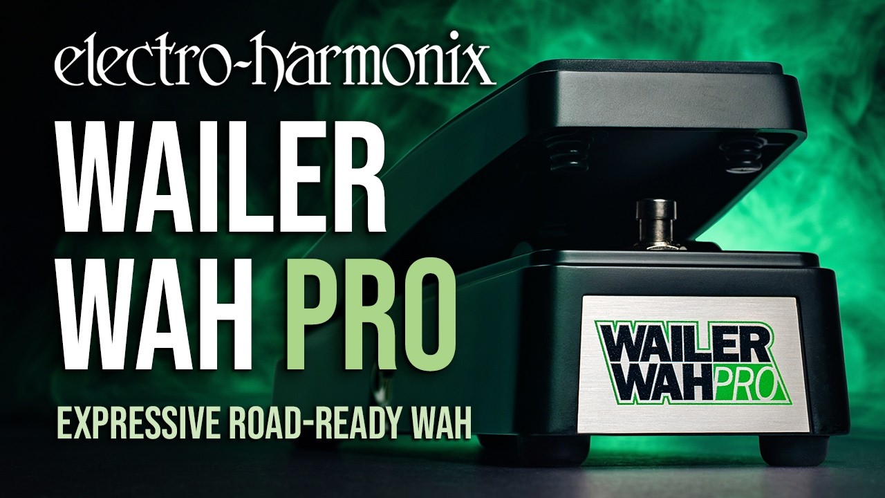 Electro-Harmonix Wailer Wah Pro Wah Pedal (EHX Demo by Bill Ruppert) - YouTube