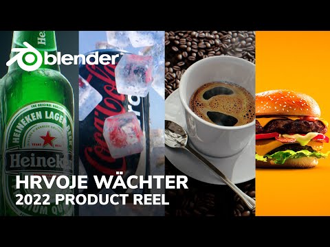 BLENDER | PRODUCT REEL 2022 | HRVOJE WÄCHTER