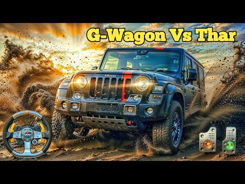 Offroad 4x4 Driving Simulator Gameplay | Thar Power Drift in Deep Mud 😱