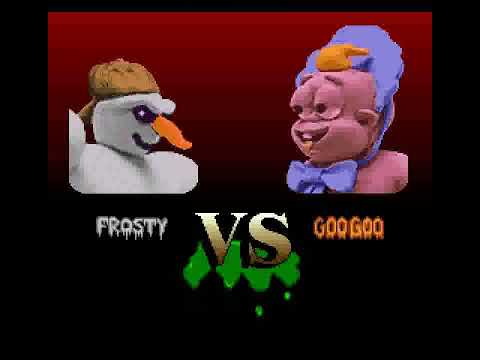 Clay Fighter 2: Judgment Clay (SNES) - Bad Mr. Frosty Full Run + Ending