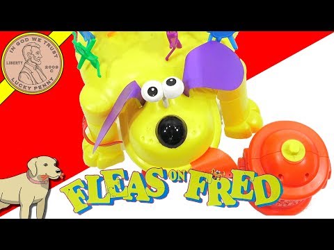 How To Play The Vintage Game Fleas On Fred Game It's Flea Pick'N Fun!
