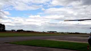 preview picture of video 'Landing back at Breighton after Qualifying Cross Country'