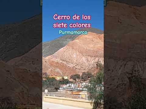 Cerro de los 7 colores. Purmamarca. Jujuy #turismo #viajar #jujuyargentina #cerrosietecolores