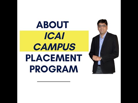 About ICAI Campus Placement Program | CA Freshers