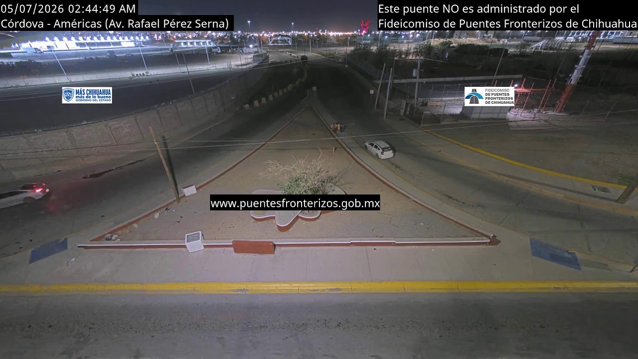 Live webcam view of Córdova - Américas Bridge Traffic Cam