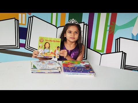 I AM A HEALTHY EATER LEARNING STORY FOR KIDS BY  AROUSH/SUPER GIRL