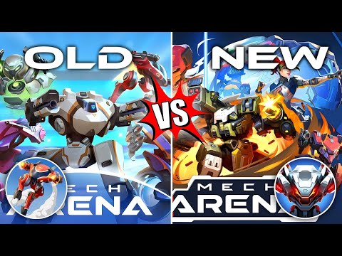 All Mechs Old vs New Design - Mech Arena 3.0 Update Review