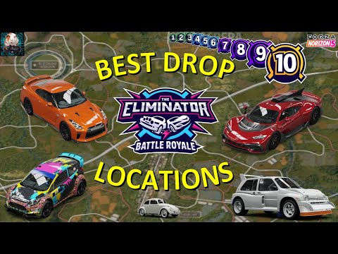 The BEST Eliminator Car Drop Locations - Forza Horizon 5 | Updated Version