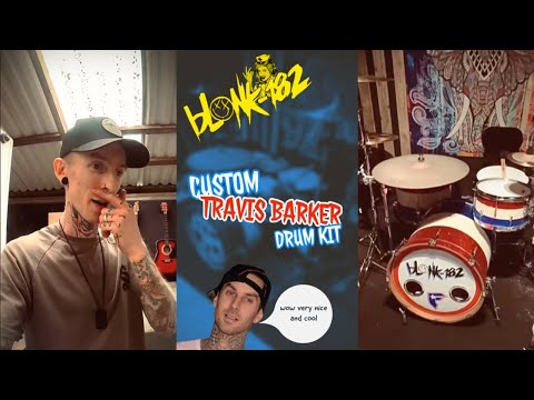 Travis Barker CUSTOM Drum Kit Build!!