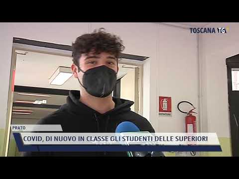2021-04-19 PRATO - COVID, DI NUOVO IN CLASSE GLI STUDENTI DELLE SUPERIORI