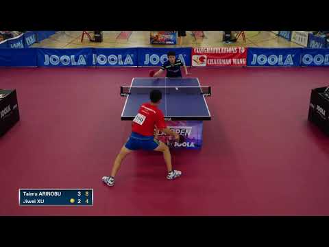 2018 JOOLA LA Open - Singles QF - Taimu Arinobu vs Jiwei Xu (Highlights)