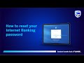 How To Reset Your Internet Banking Password