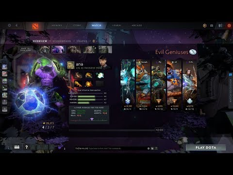 dota2sup ana void OG vs EG -TI9