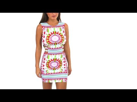 Mara Hoffman Shakti Modal Strappy Mini Dress | SwimOutlet.com