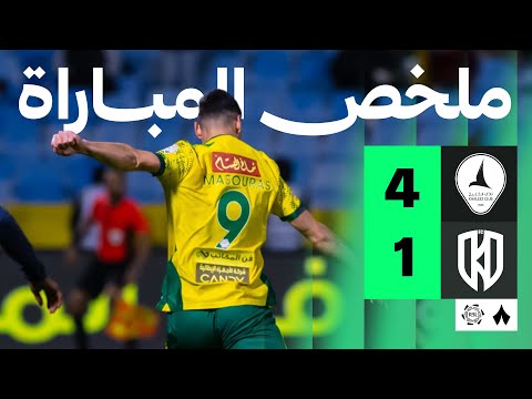 ملخص مباراة الخليج ضد الأخدود بتاريخ 2026-01-16