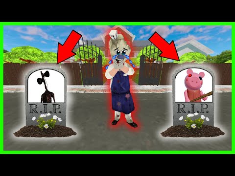 Granny , Siren Head , Piggy , Scary Teacher 3D, rod,  Baldi ,...- funny Parody animation compilation