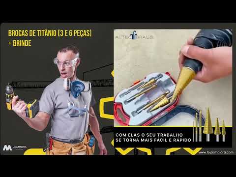 Brocas de Titânio