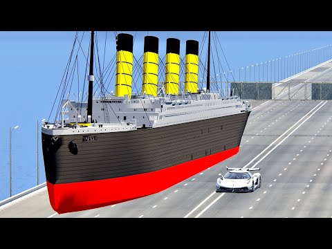 Koenigsegg Jesko vs Titanic - Drag Race 20 KM