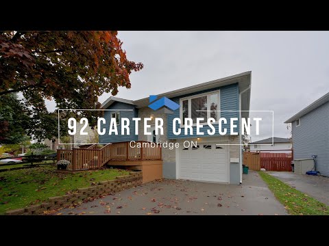 92 Carter Crescent, Cambridge ON - branded
