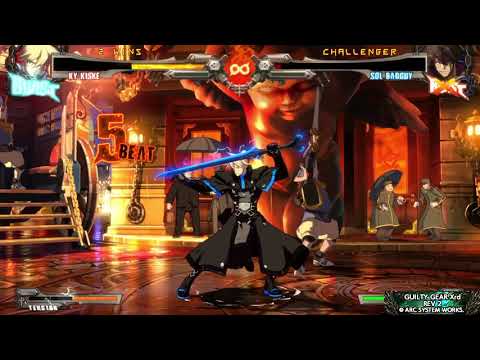 Guilty Gear Xrd REV 2 Ky RAS vs Sol MAE
