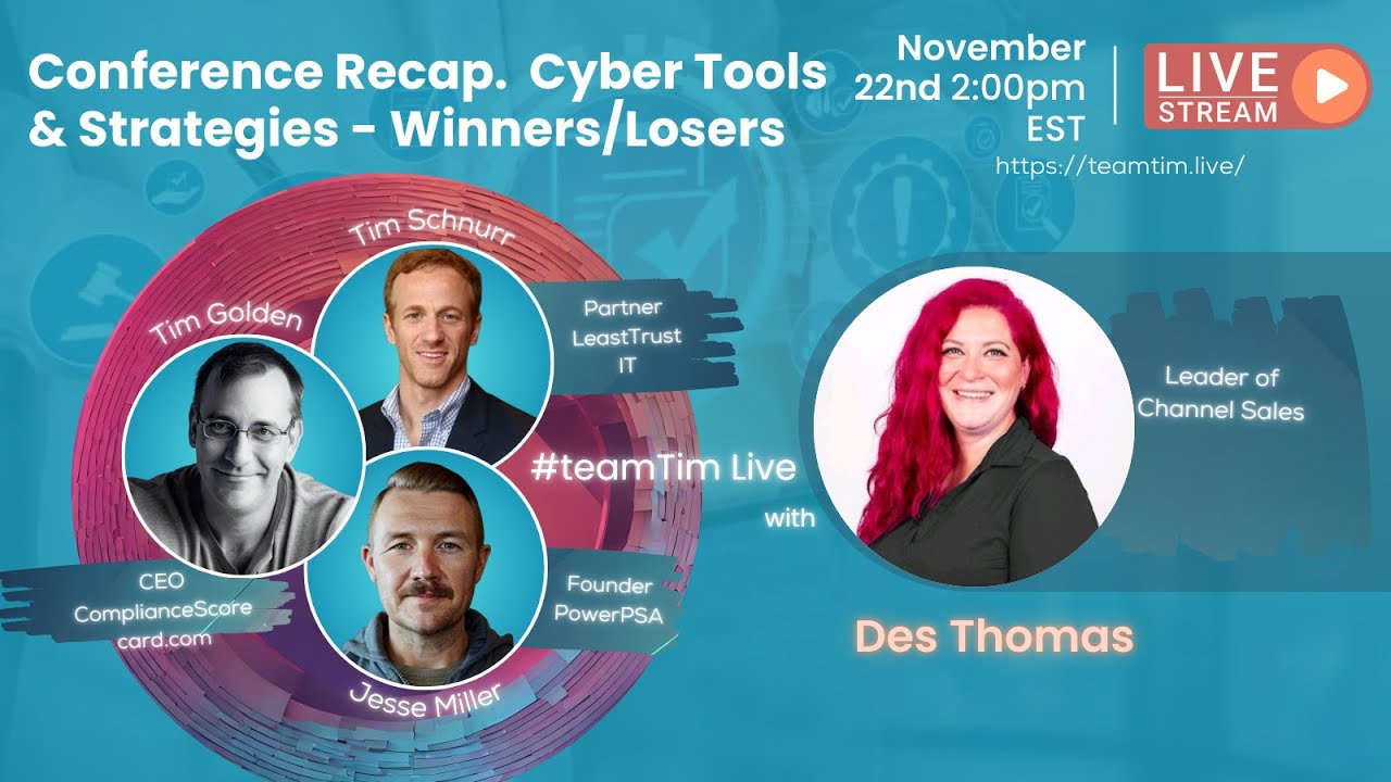 2025 TEAMTIM: What were the winners in losers in cyber strategies & tools?