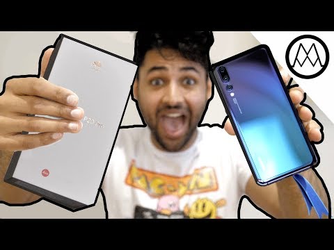 Huawei P20 Pro Unboxing!