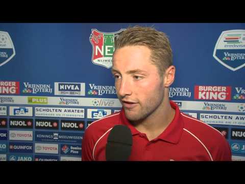 Reactie Rens van Eijden na afloop van N.E.C. - Osasuna