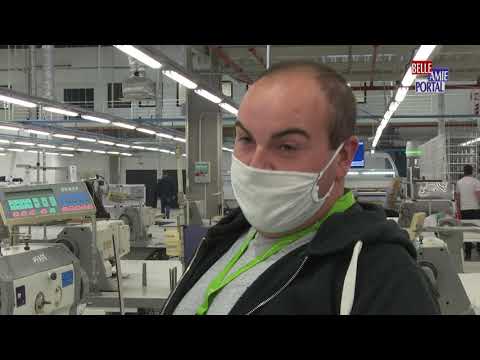 Predsednik Srbije Aleksandar Vučić,otvorio je u Aleksincu novi pogon kanadske kompanije Magna Siting