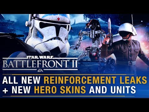 NEW Reinforcements LEAKED (ARC Troopers, Rebel Honor Guards) + New Hero Skins | Battlefront Update