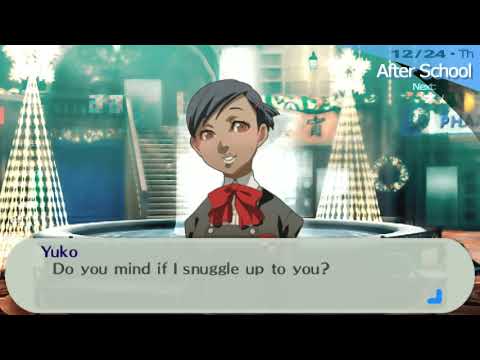 Persona 3 P - 177 [12/24 - 12/25] Christmas, all 4 dates (Yukari, Fuuka, Yuko, Chihiro); Temp 10