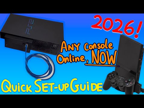 How To Get your PS2 Console Gaming Online in 2026 | Quick and Complete Set-Up Guide
