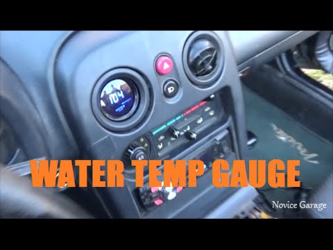 How To Install A Water Temp Gauge
