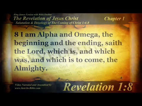 The Revelation of Jesus Christ Chapter 1 - Bible Book #66 - The Holy Bible KJV Read Along