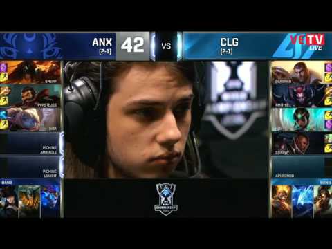 [07/10/2016] ANX vs CLG Vòng Loại CKTG 2016