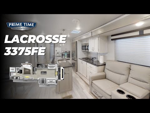 Thumbnail for Tour the 2023 Lacrosse 3375FE Travel Trailer by Prime Time RV Video