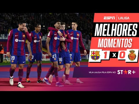 Gols e lances de Barcelona x Mallorca