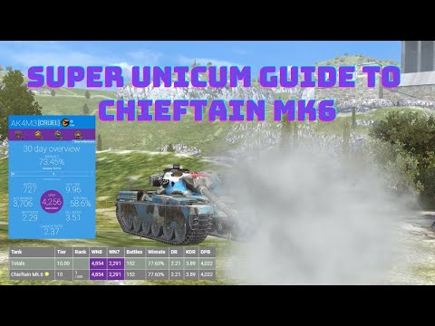 Super Unicum Guide To Chieftain Mk6