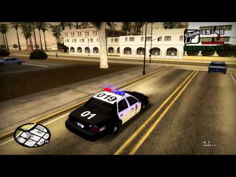 GTA SA - SAPD:FR - Patrol day 1 (SAPD:FR v2.5 Gameplay)